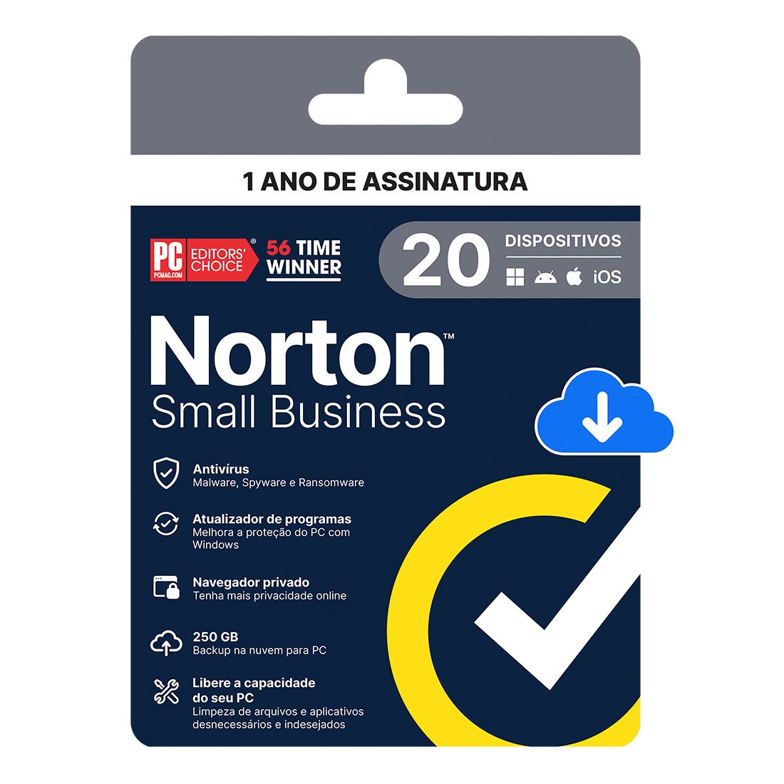 Norton Small Business 250GB 20 dispositivos 12 meses ESD - 21460349