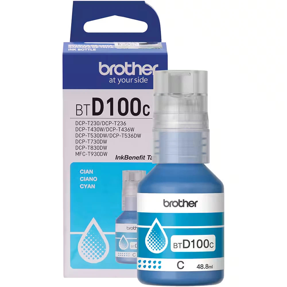 Refil de Tinta Brother Ciano 5K BTD100C