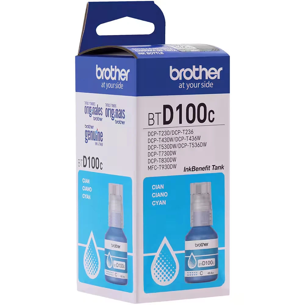 Refil de Tinta Brother Ciano 5K BTD100C