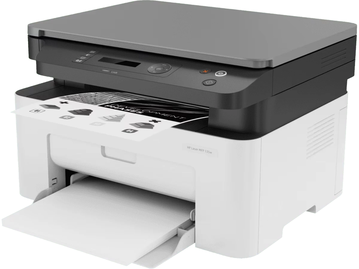 Multifuncional HP LaserJet M135W Mono 220V 4ZB83A#AC8