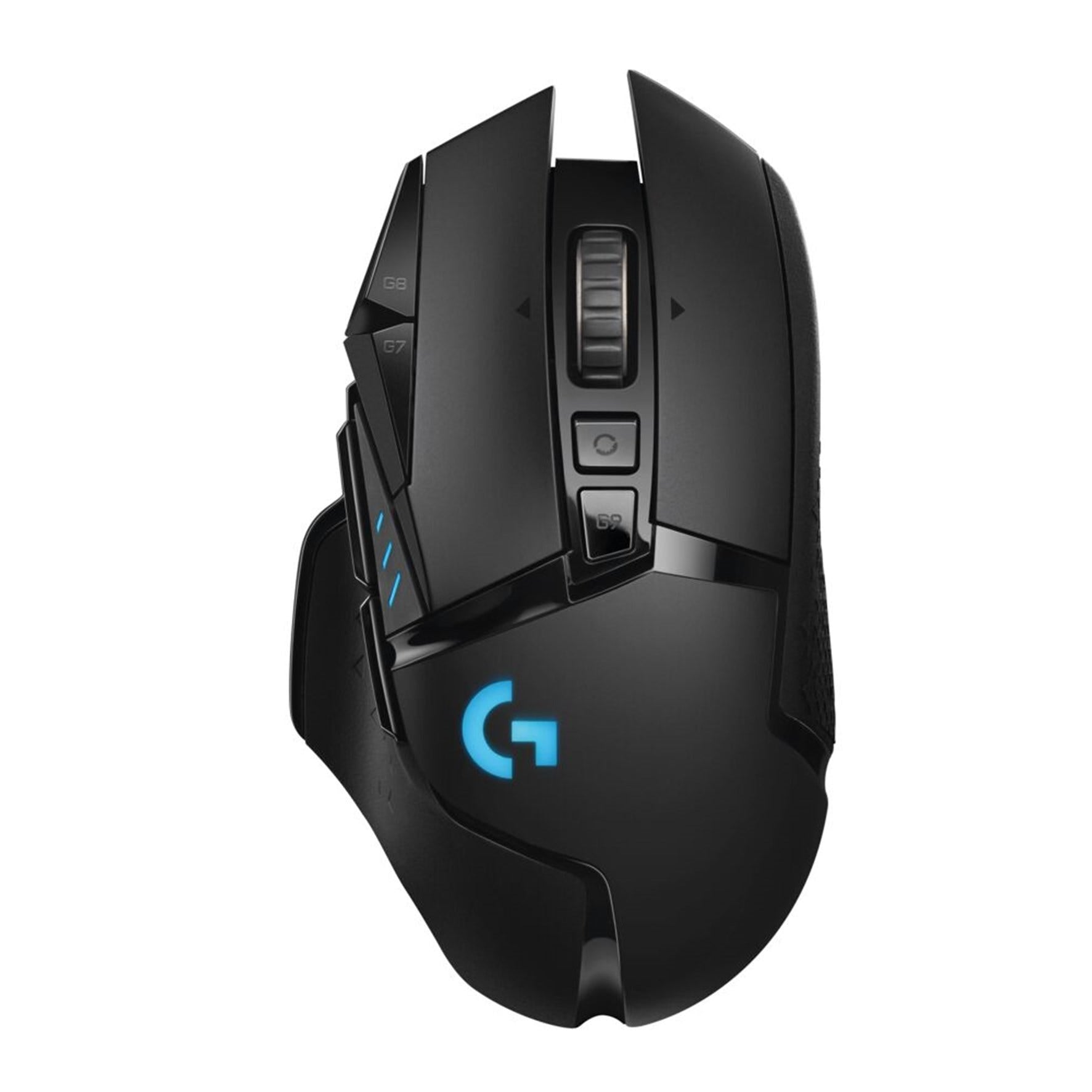 Mouse Gamer Logitech G502 Pt Lightspeed sem Fio 910-005566-V