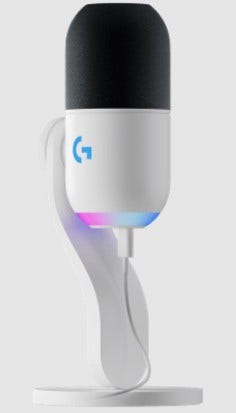 Microfone Logitech G Yeti GX Branco USB - 988-000575