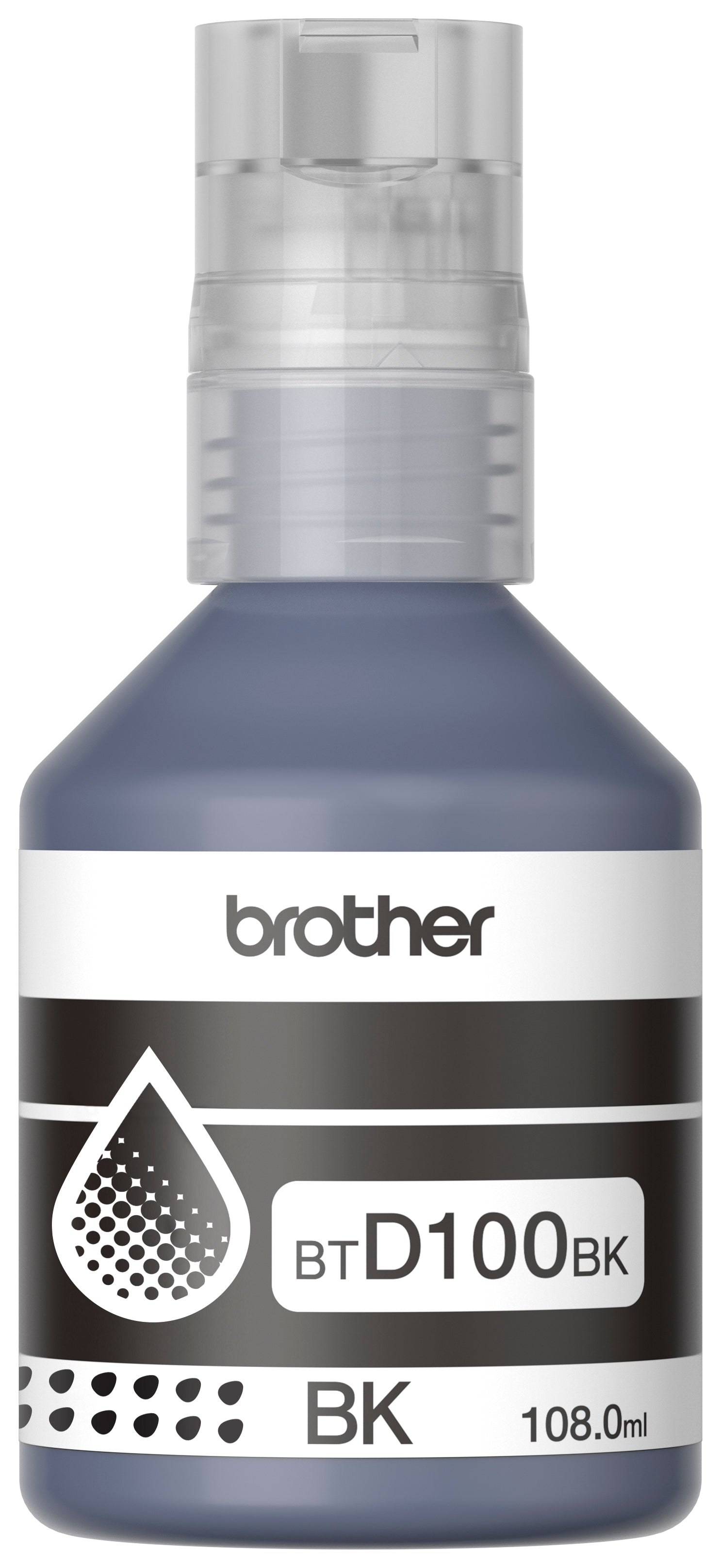 Refil de Tinta Brother Preto 5K BTD100BK