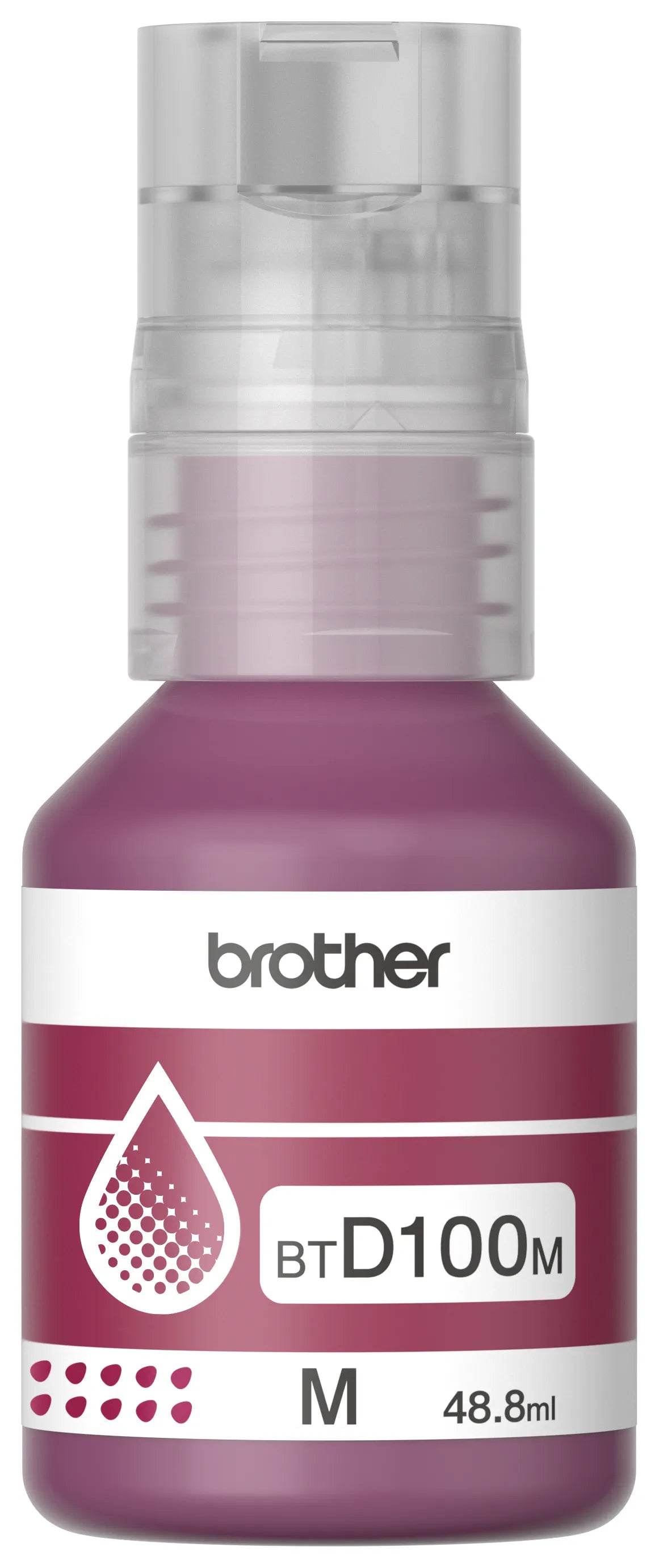 Refil de Tinta Brother Magenta 5K BTD100M