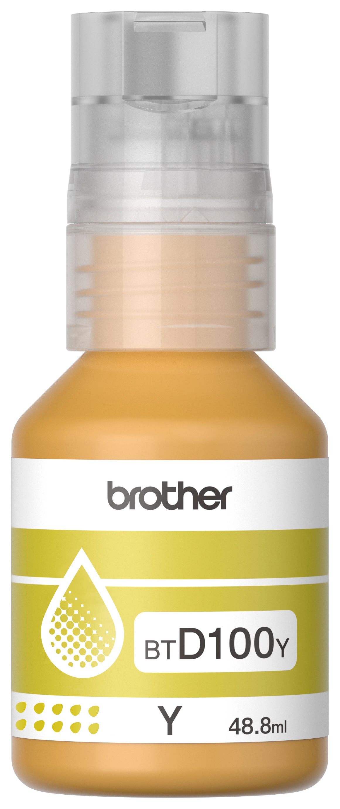 Refil de Tinta Brother Amarelo 5K BTD100Y