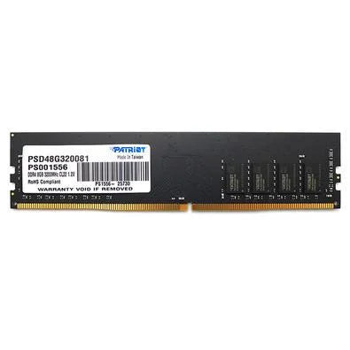 Memória Patriot 8GB DDR4 3200MHz SODIMM 1.2v PSD48G320081Si