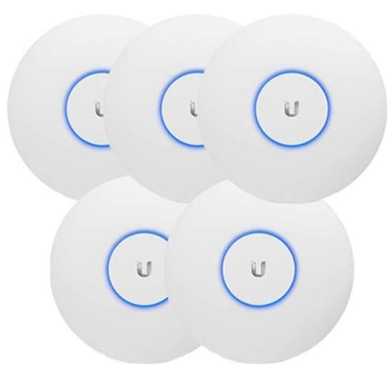 Access Point Ubiquiti UniFi Pack 5 sem Fonte - UAP-AC-PRO-5 i - Mega Market