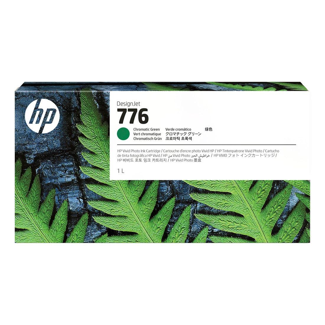 Cartucho de Tinta HP 776 Verde Cromático 1L PLUK 1XB03A - Mega Market