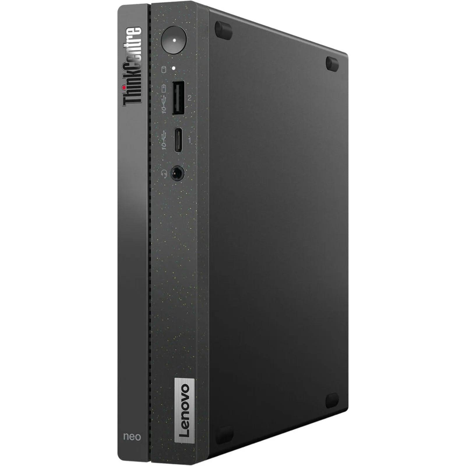 Desktop Lenovo Neo 50q G4 Tiny Intel i3 8GB 256GB SSD Fdos - 12LM0006BO - Mega Market