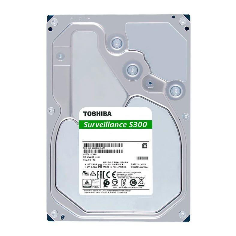 HD Toshiba Surveillance S300 6TB 3.5 SATA 5400 HDWT860UZSVAi - Mega Market