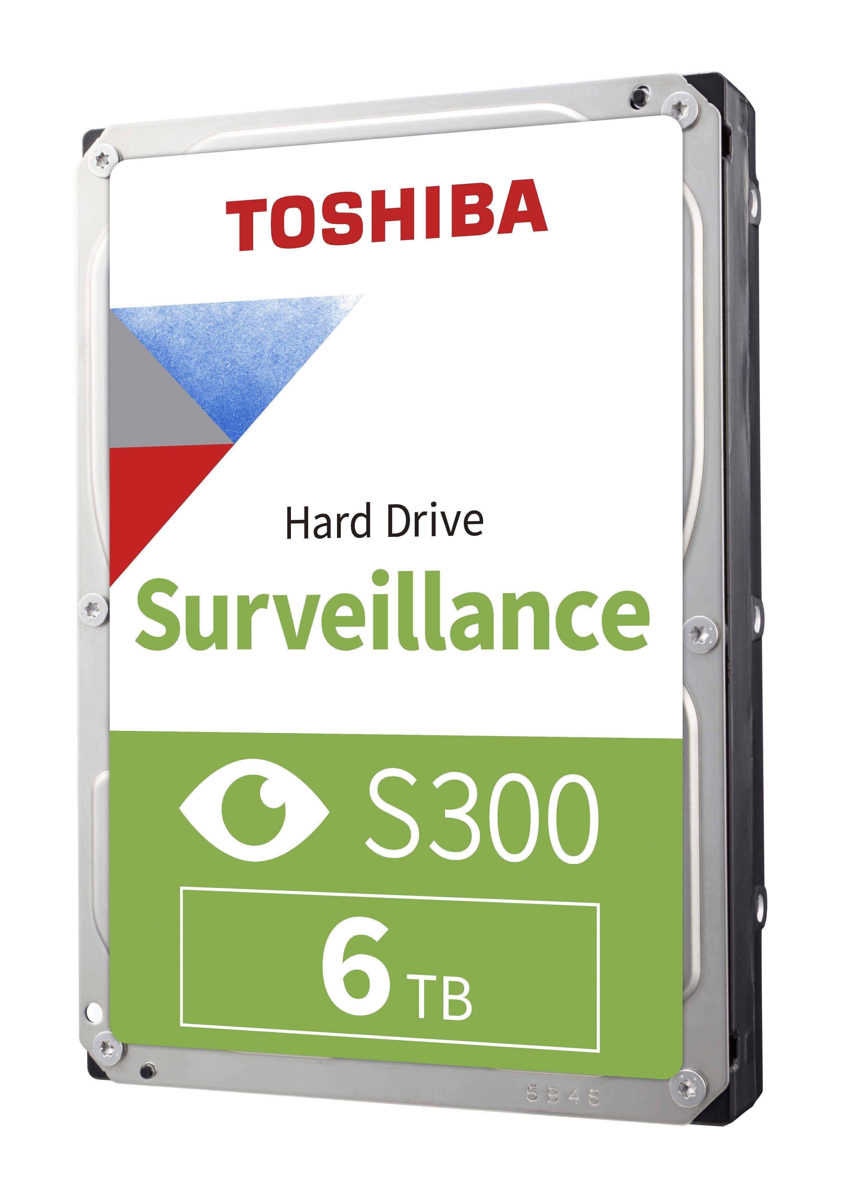 HD Toshiba Surveillance S300 6TB 3.5 SATA 5400 HDWT860UZSVAi - Mega Market