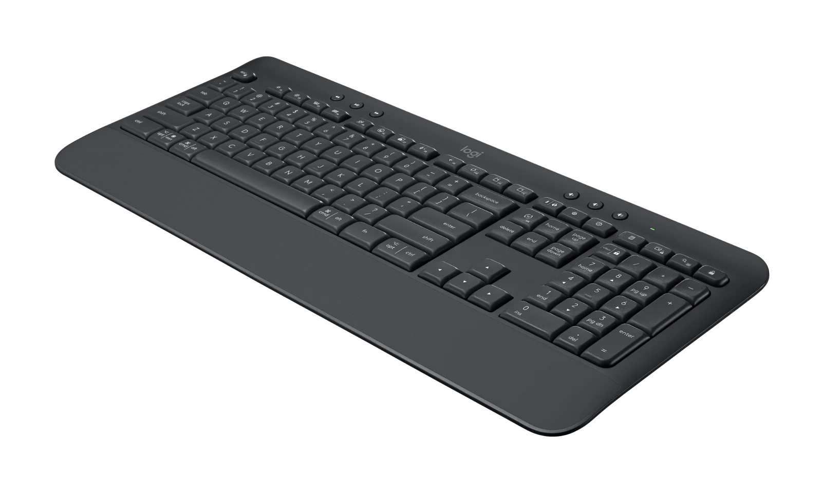 Teclado Logitech K650 Signature Grafite Padrão US - 920-010911