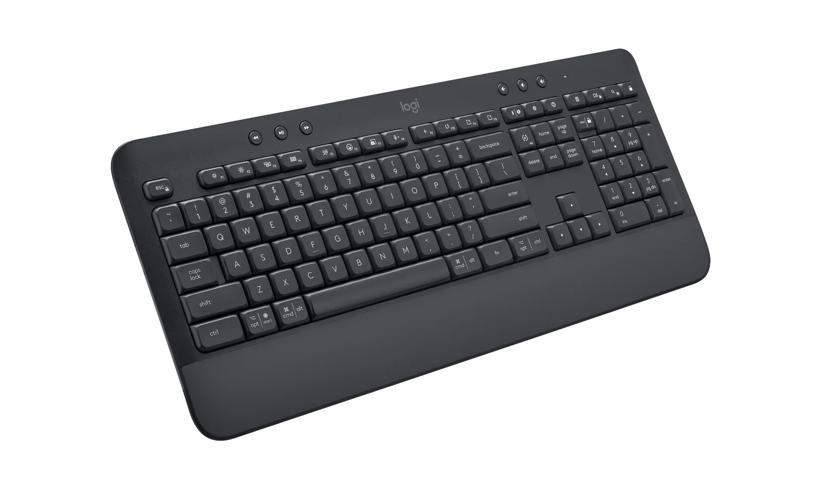 Teclado Logitech K650 Signature Grafite Padrão US - 920-010911