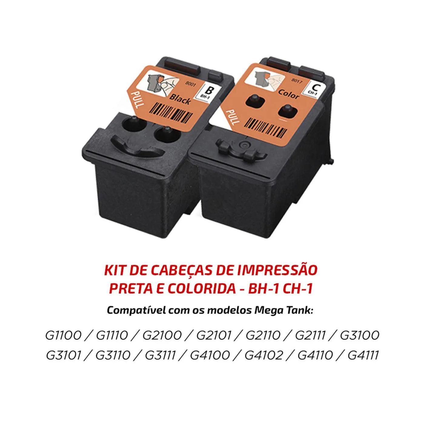 Kit de Cabeça de Impressão Canon BK + Color 0692C005AA - Mega Market