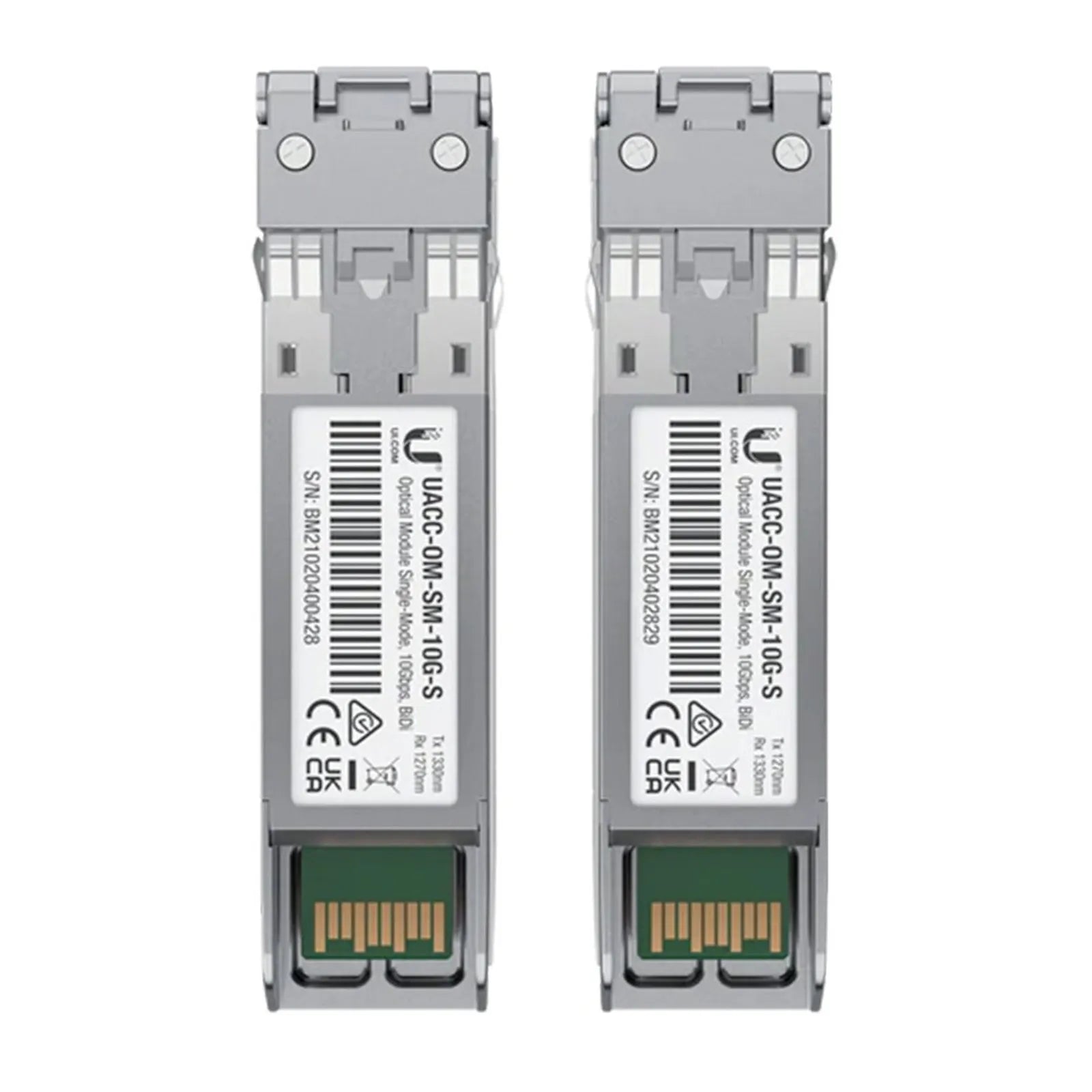 Transceiver Ubiquiti 1 LC SFP+ 10km - UACC-OM-SM-10G-S-2 I