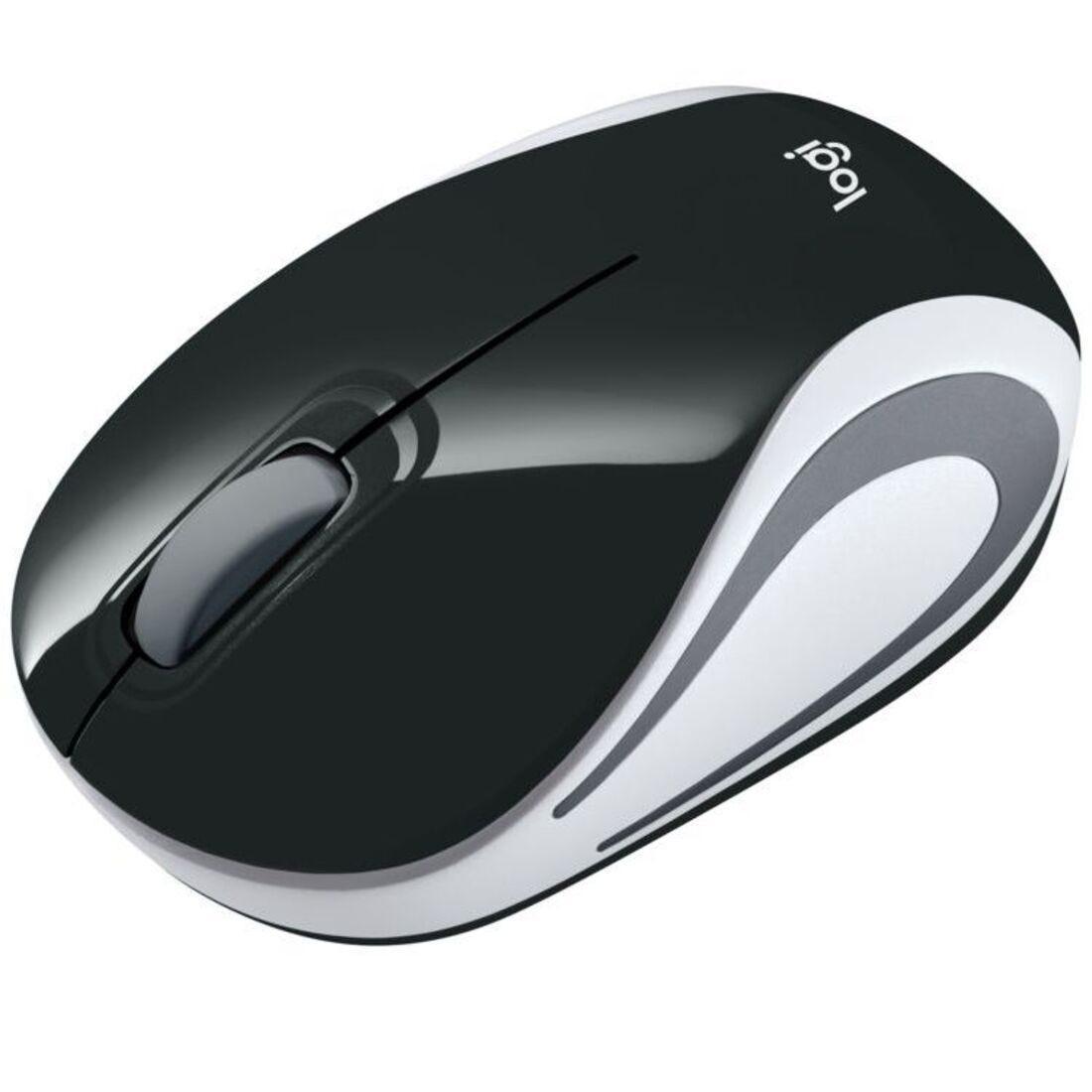 Mini Mouse Logitech M187 Preto Sem Fio 910-005459 - Mega Market