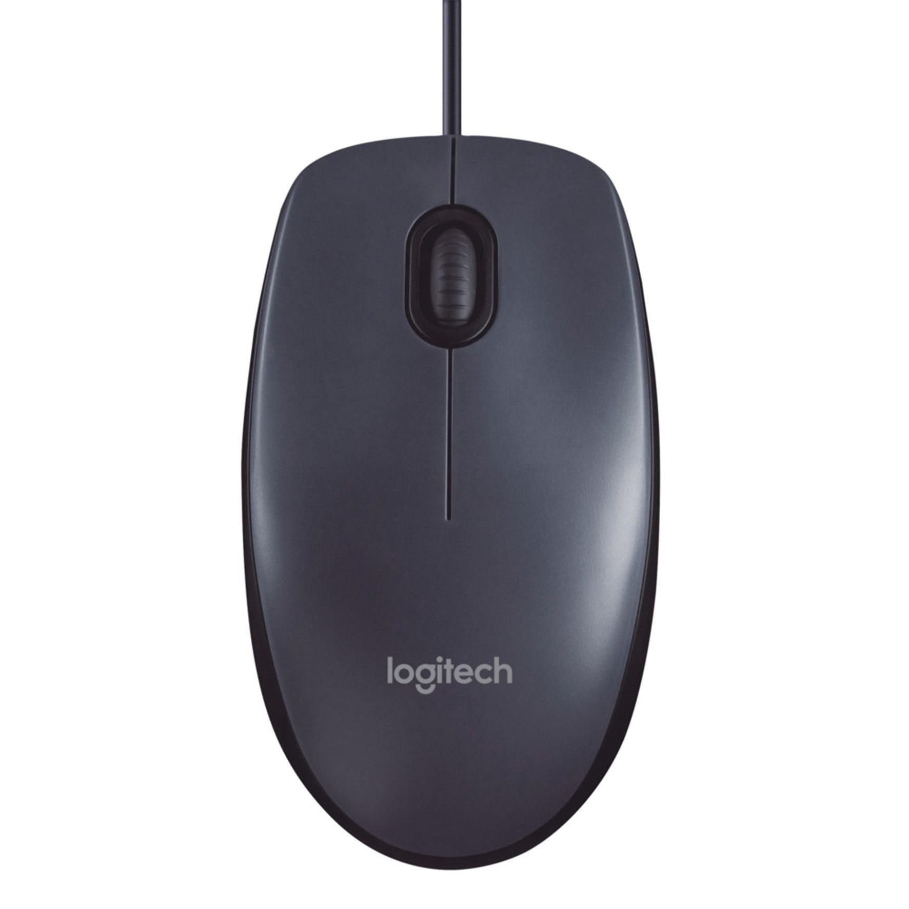 Mouse Logitech M100 Preto USB 910-001601-V - Mega Market