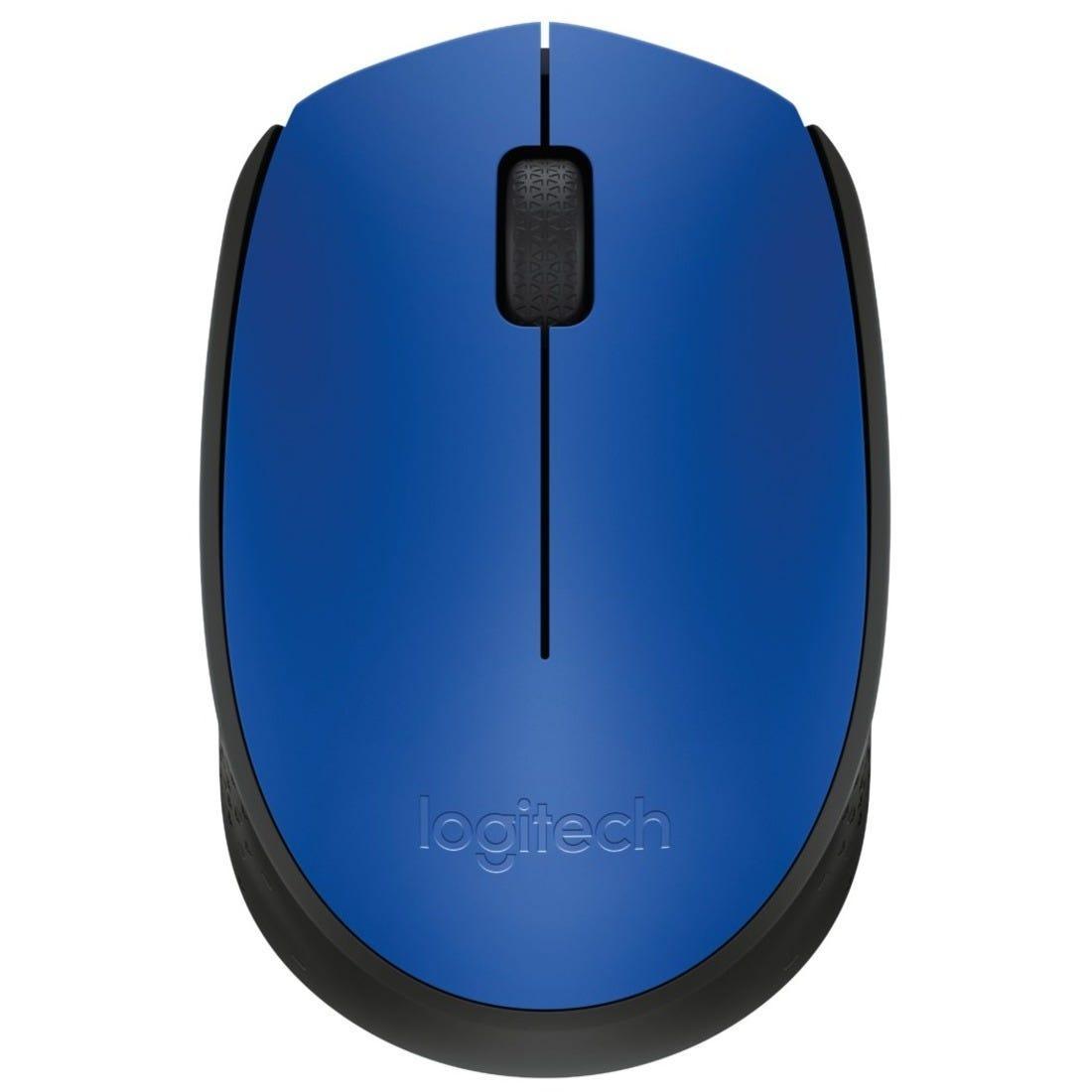 Mouse Logitech M170 Azul sem fio 910-004800 - Mega Market