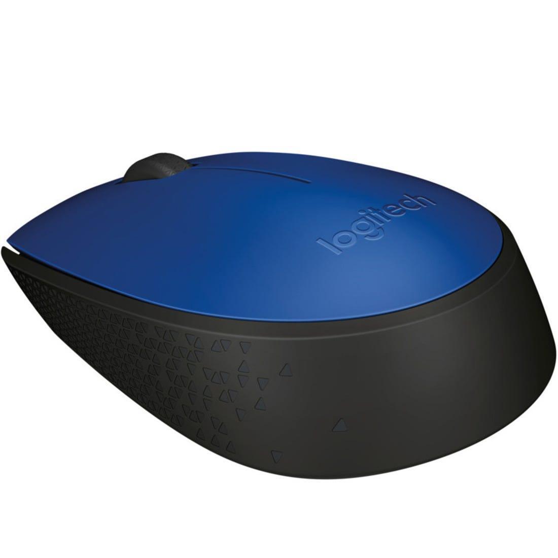 Mouse Logitech M170 Azul sem fio 910-004800 - Mega Market