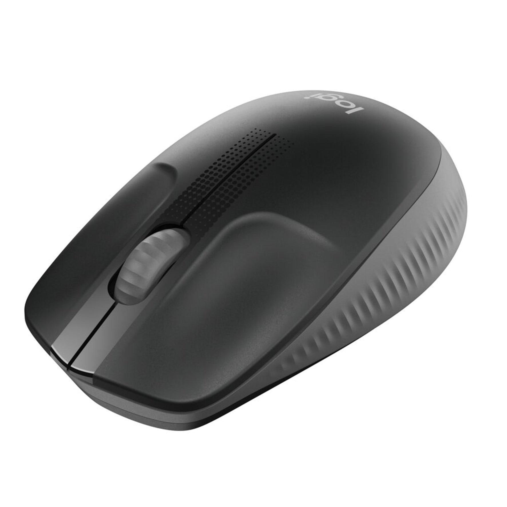 Mouse Logitech M190 Cinza sem fio 910-005902-V - Mega Market