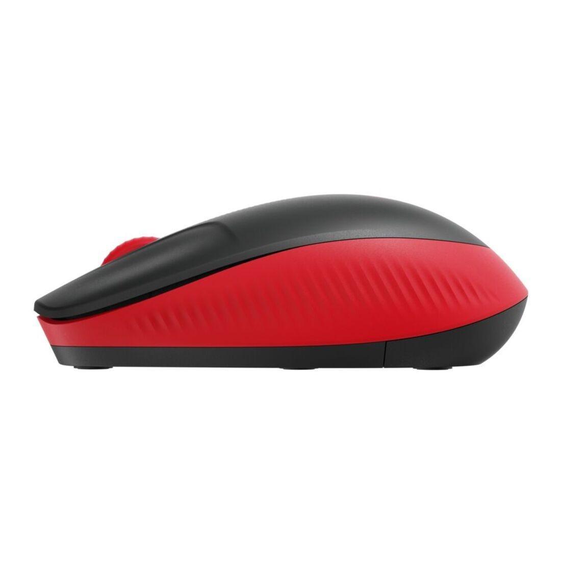 Mouse Logitech M190 Vermelho sem fio 910-005904 - Mega Market