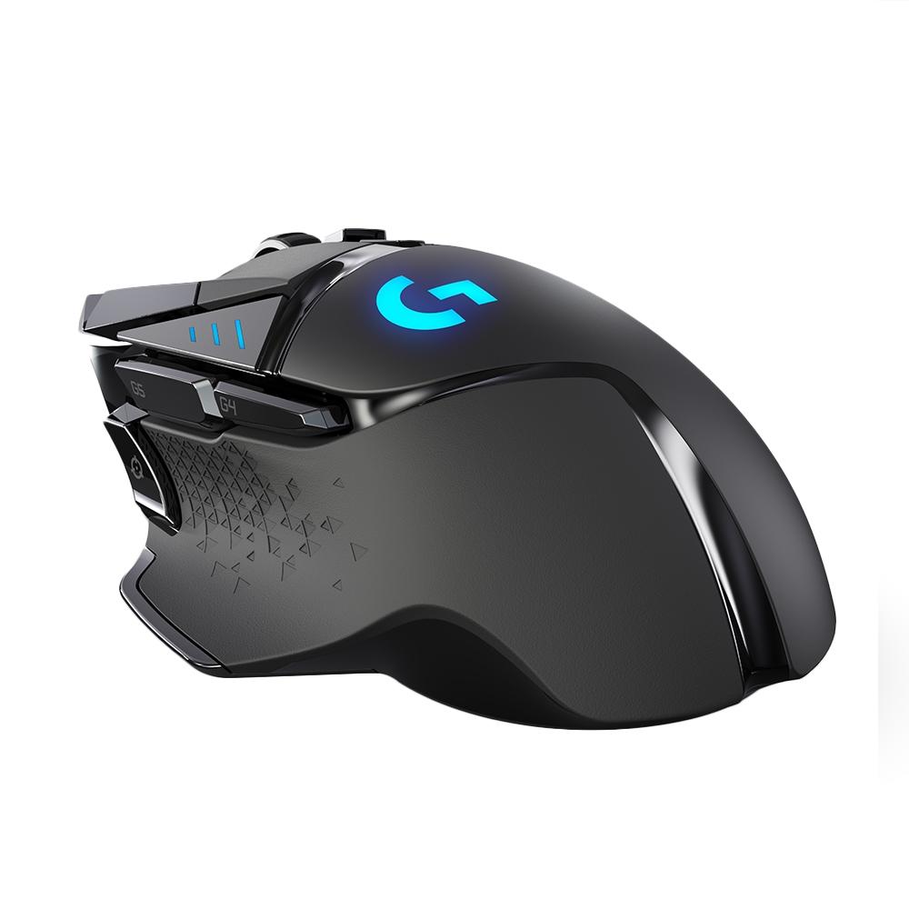 Mouse Gamer Logitech G502 Pt Lightspeed sem Fio 910-005566-V