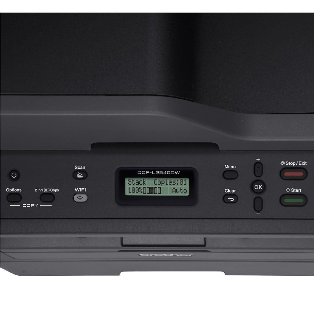 Multifuncional Brother Mono (A4) Dup Wireless DCPL2540DW - Mega Market