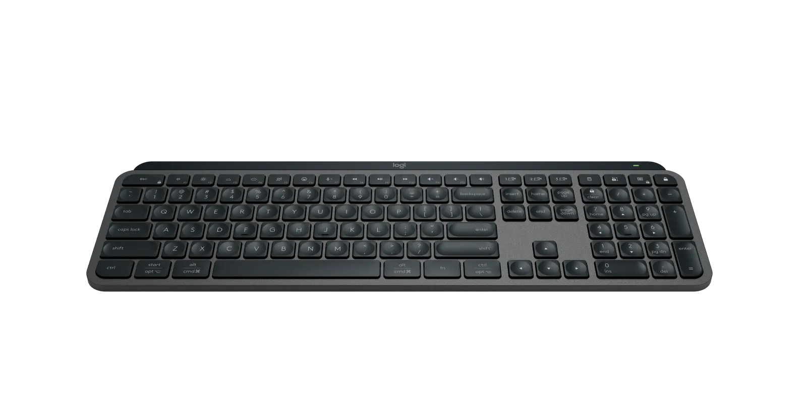 Teclado Logitech MX Keys S Pt Bluetooth Pad. US 920-011563-C