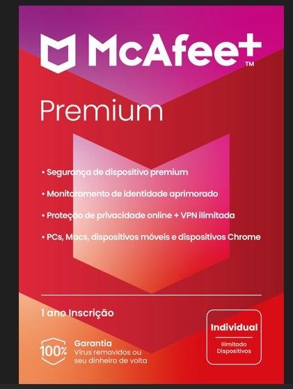 Plus Family McAfee + Família Dispositivos ilimitados 1 ano ESD - MPP31BNRURPFD - Mega Market