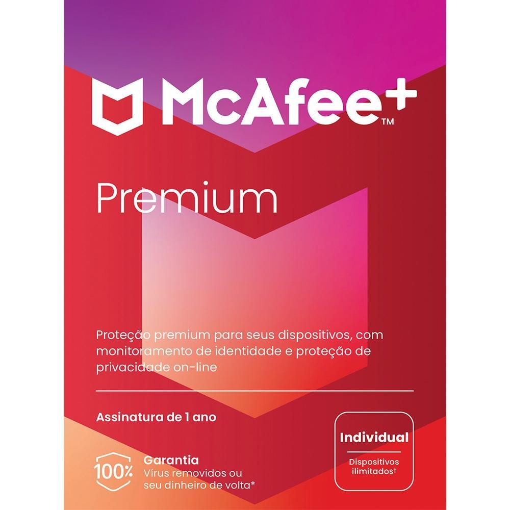 Plus Individual McAfee + Dispositivos ilimitados 1 ano ESD - MPP31BNRURPID - Mega Market