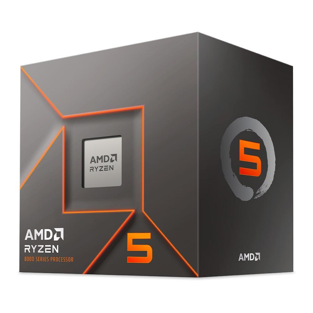 Processador AMD Ryzen 5 8400F 4.2Ghz AM5 - 100100001591BOXi - Mega Market