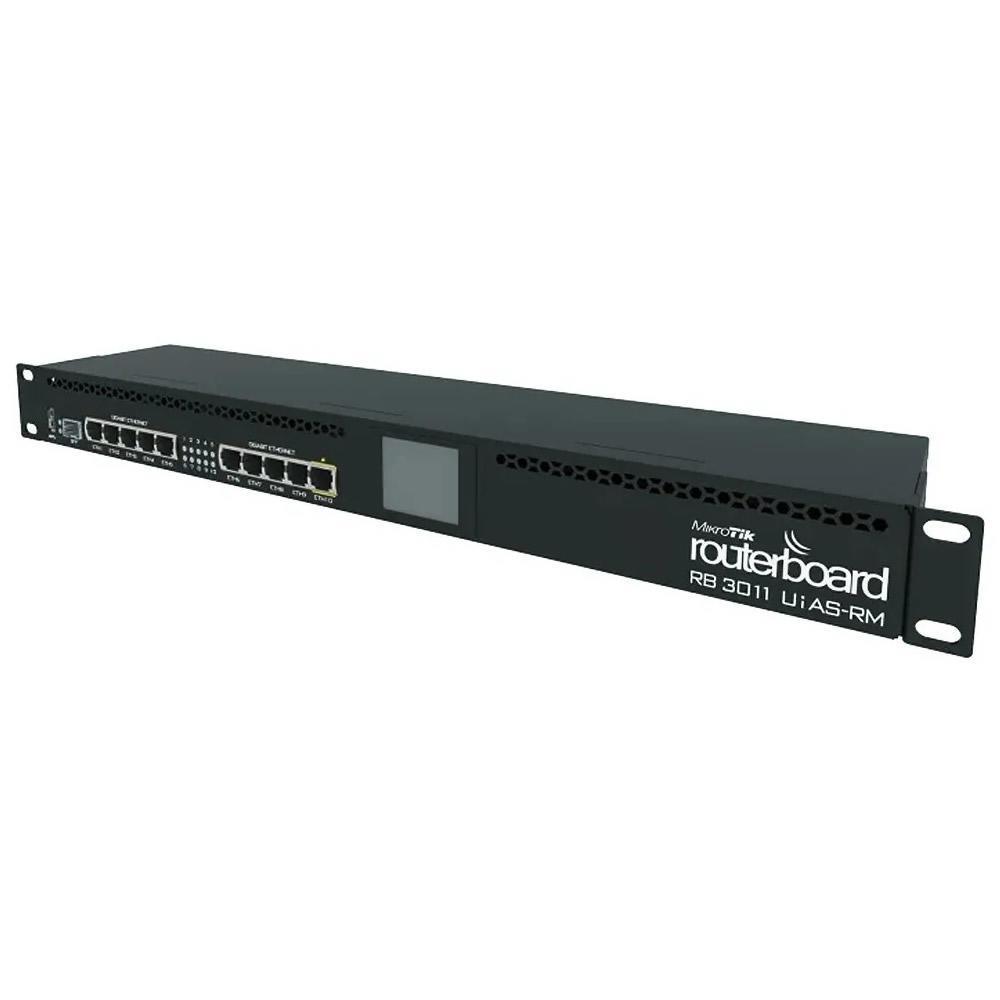 Roteador Mikrotik Gigabit 10P +1 SFP RB3011UiAS-RM - Mega Market