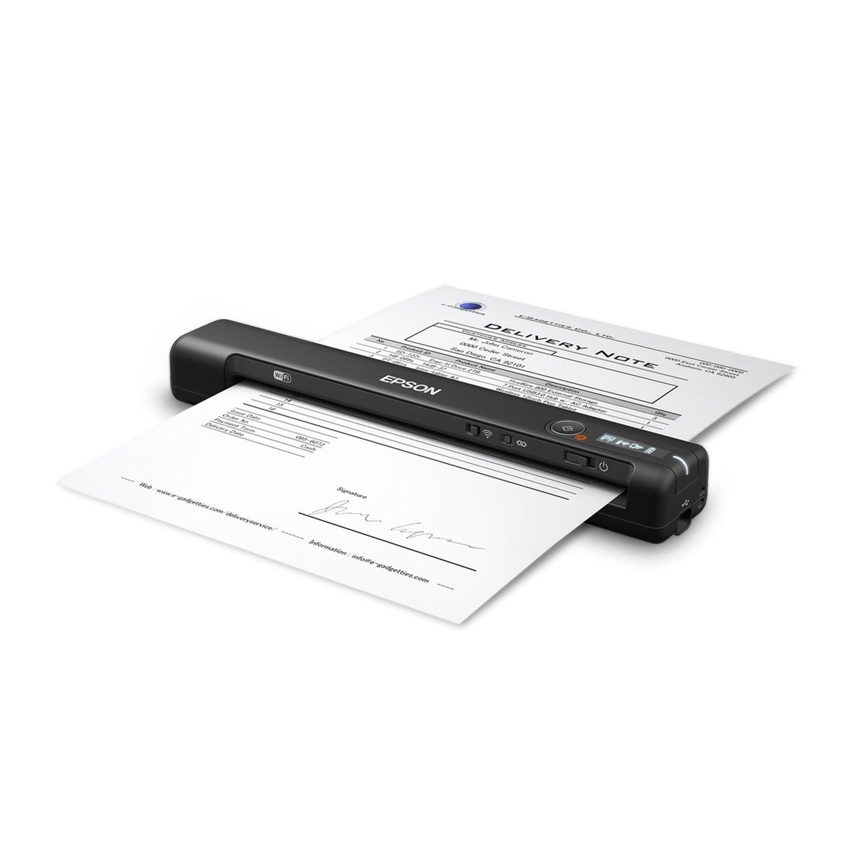 Scanner Epson WorkForce ES-60W 9ppm Wi-fi B11B253201 - Mega Market