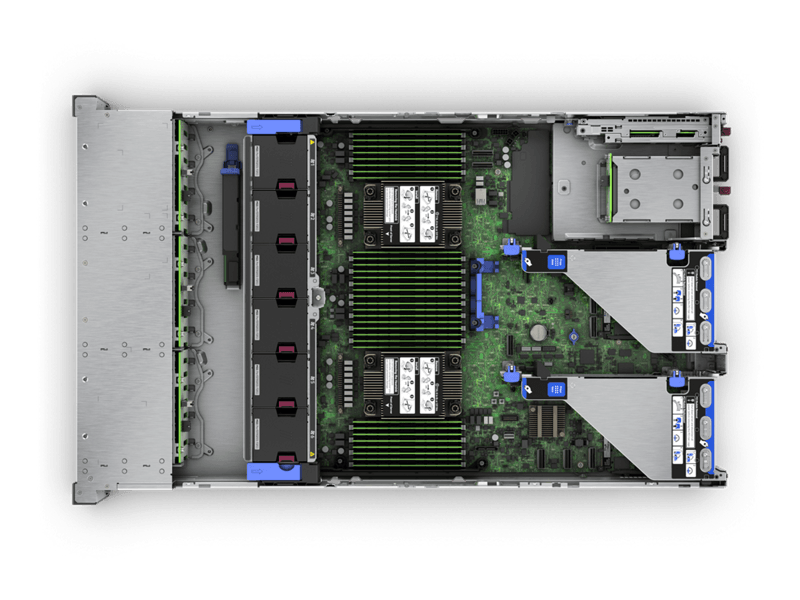 Servidor HPE DL360 5415+ 2x32GB 2x480GB SSD P52499-B21_4314 - Mega Market