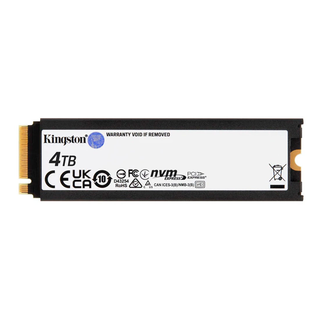 SSD Kingston Fury 4TB PCIe NVMe M.2 Dissipador SFYRDK/4000Gi