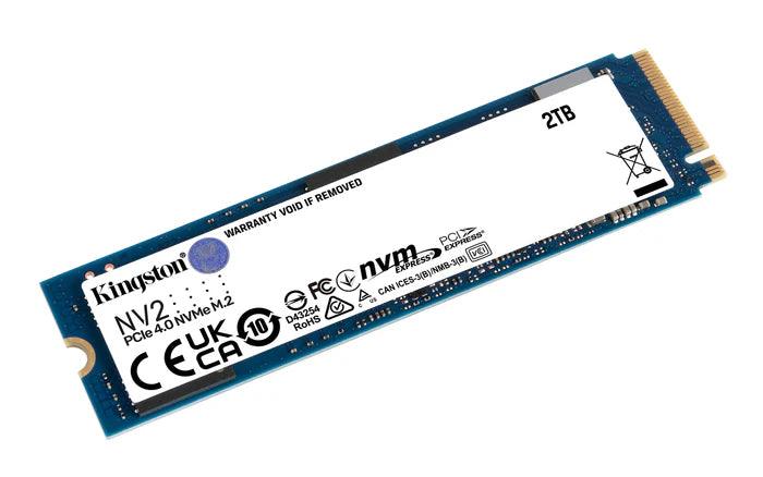 SSD Kingston 2TB NV2 M.2 2280 NVMe 4.0 - SNV2S2000G - Mega Market