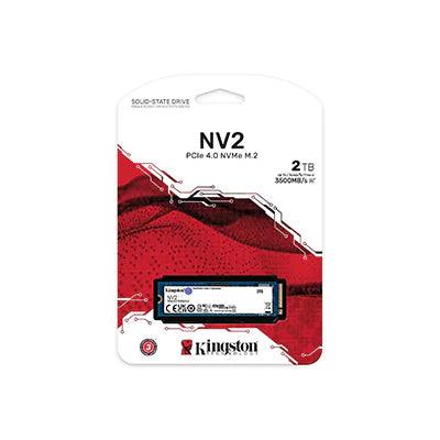 SSD Kingston 2TB NV2 M.2 2280 NVMe 4.0 - SNV2S2000G - Mega Market