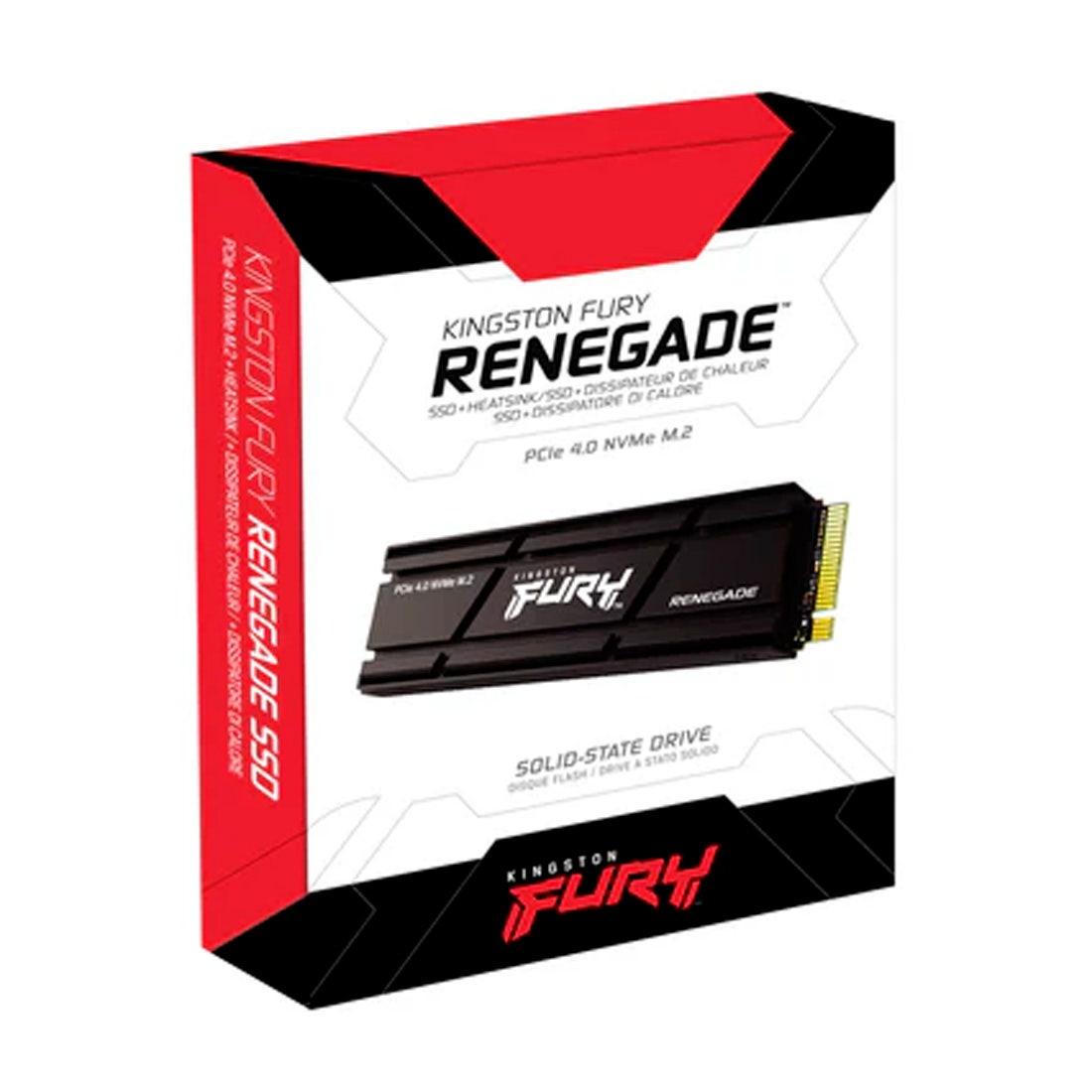 SSD Kingston Fury 2TB PCIe NVMe M.2 Dissipador SFYRDK/2000Gi - Mega Market