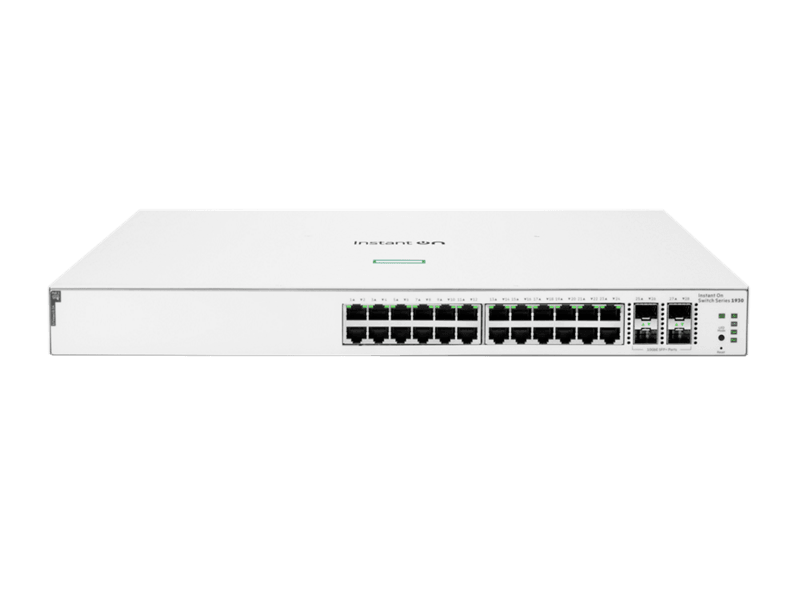 Switch HPE Aruba IOn 1930 24G 4SFP+ 195W - JL683B I - Mega Market