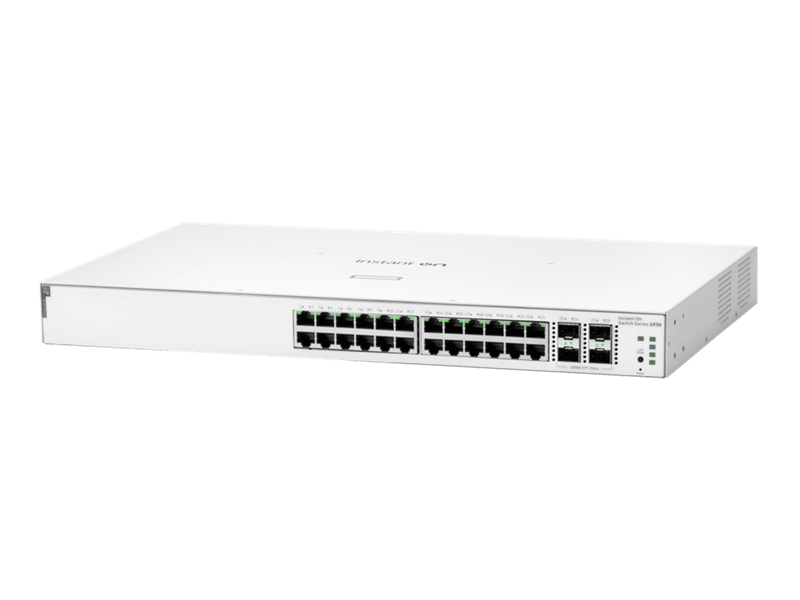 Switch HPE Aruba IOn 1930 24G 4SFP+ 195W - JL683B I - Mega Market