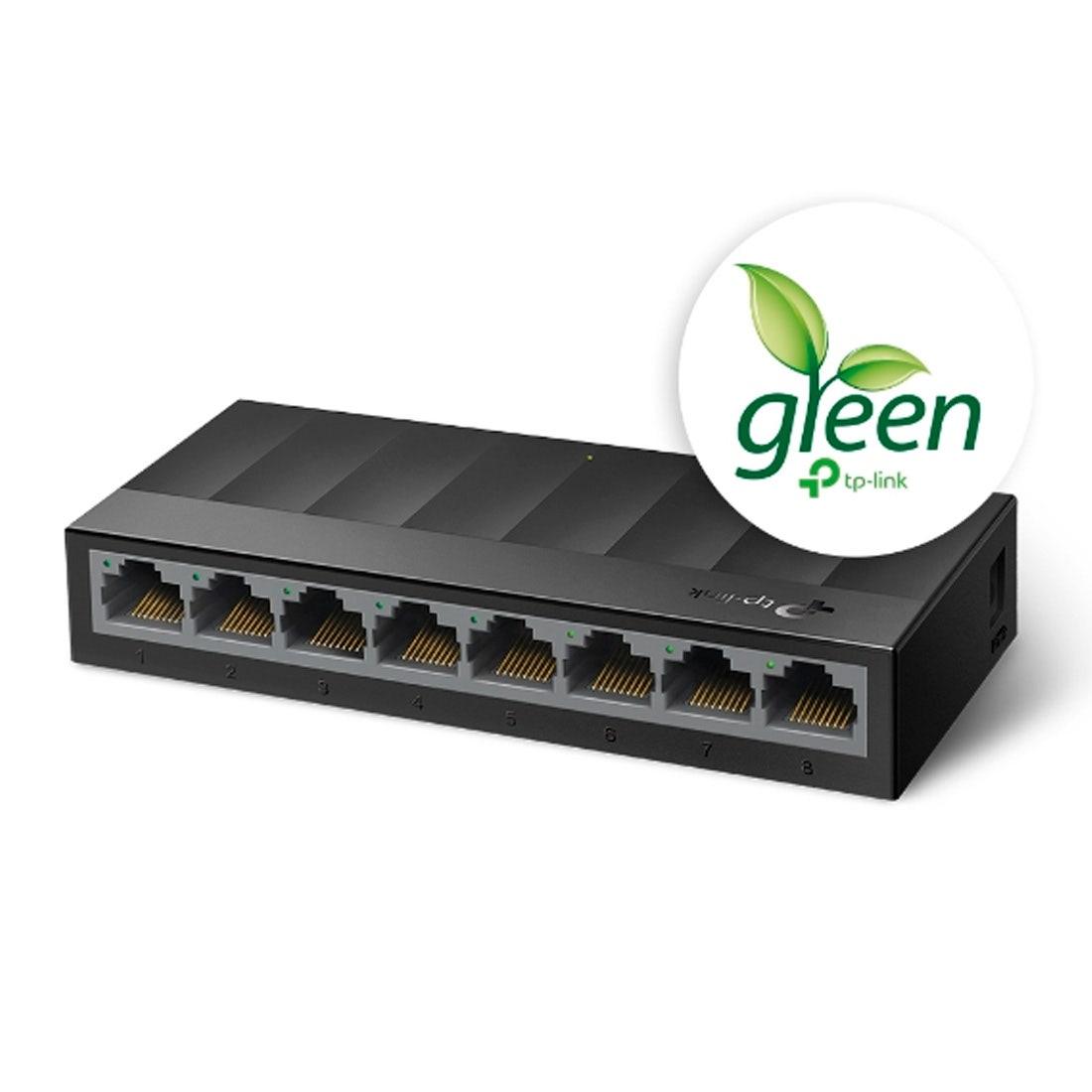 Switch TP-LINK Gigabit de Mesa com 8 Portas LS1008G(BR) - Mega Market