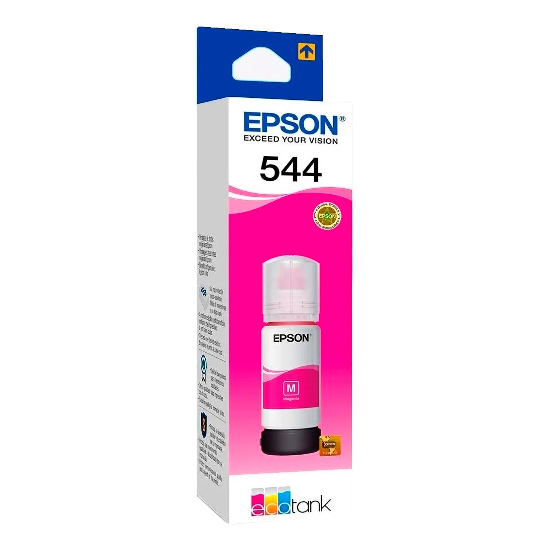 Refil de Tinta Epson T544 Magenta T544322-BR - T544322-BR