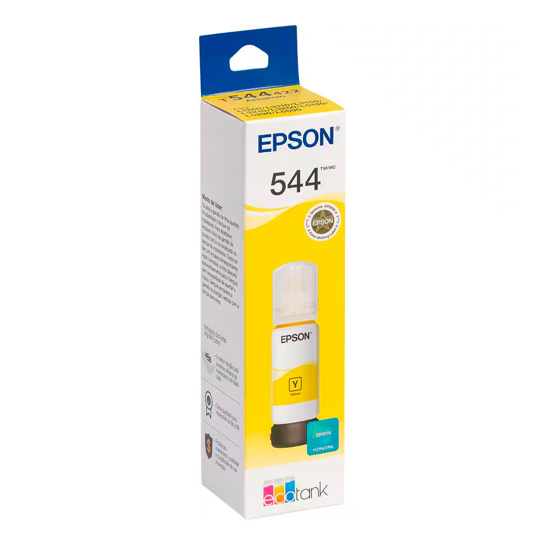 Refil de Tinta Epson T544 Amarelo - T544422-BR