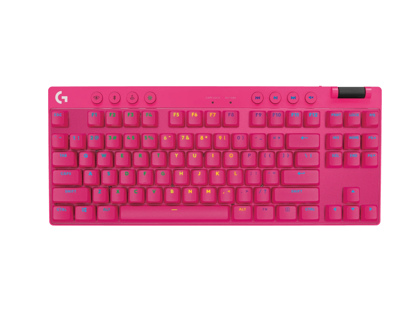 Teclado Gamer Logitech G PRO X LIGHTSPEED Mgnta 920-012154 - Mega Market