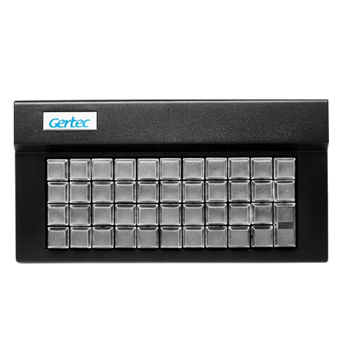 Teclado Gertec Preto TEC-E 44 USB 00410659 - Mega Market