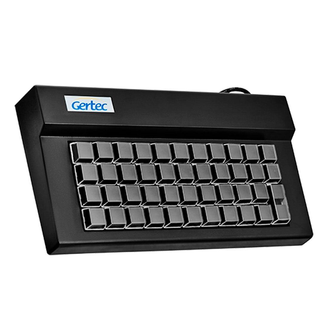 Teclado Gertec Preto TEC-E 44 USB 00410659 - Mega Market