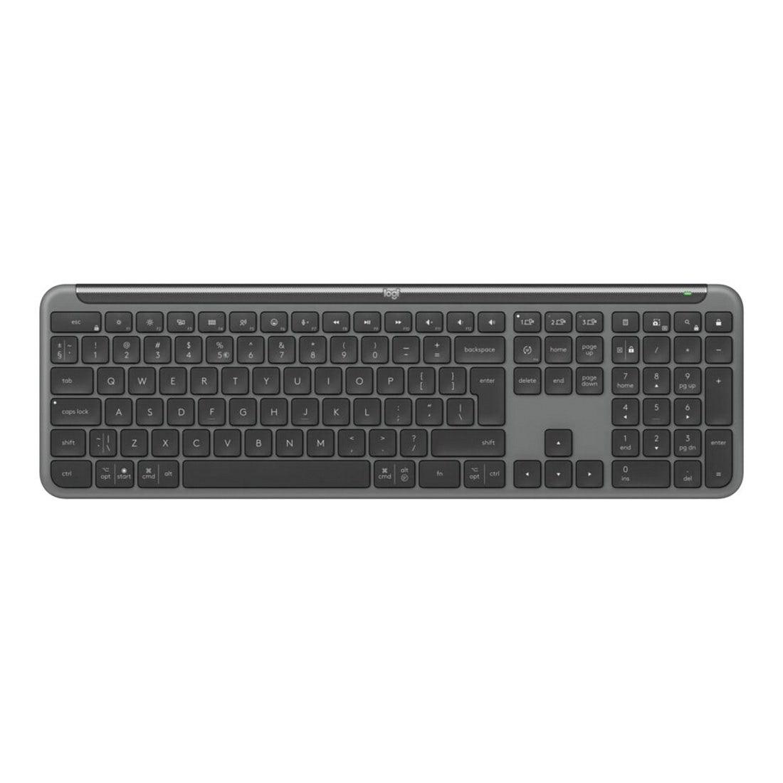 Teclado Logitech Signature Slim K950 Grafite US 920-012433 - Mega Market