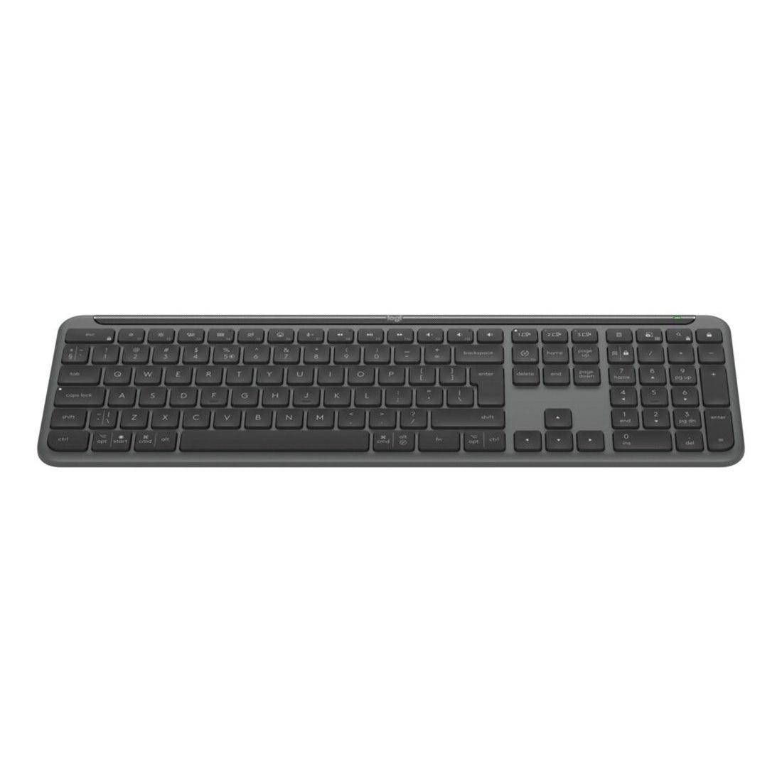 Teclado Logitech Signature Slim K950 Grafite US 920-012433 - Mega Market