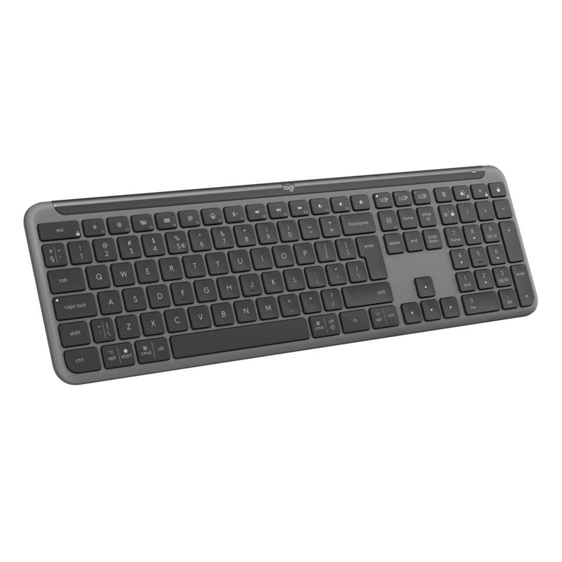 Teclado Logitech Signature Slim K950 Grafite US 920-012433 - Mega Market