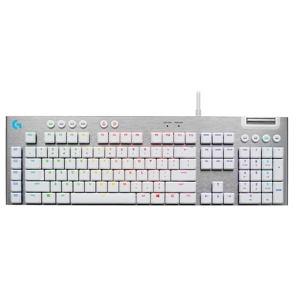 Teclado Gamer Logitech G815 Branco USB 920-011354